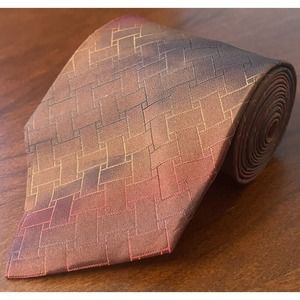 Metropolitan By Lord & Taylor 100% Silk Men’s Neck Tie L58” W4”